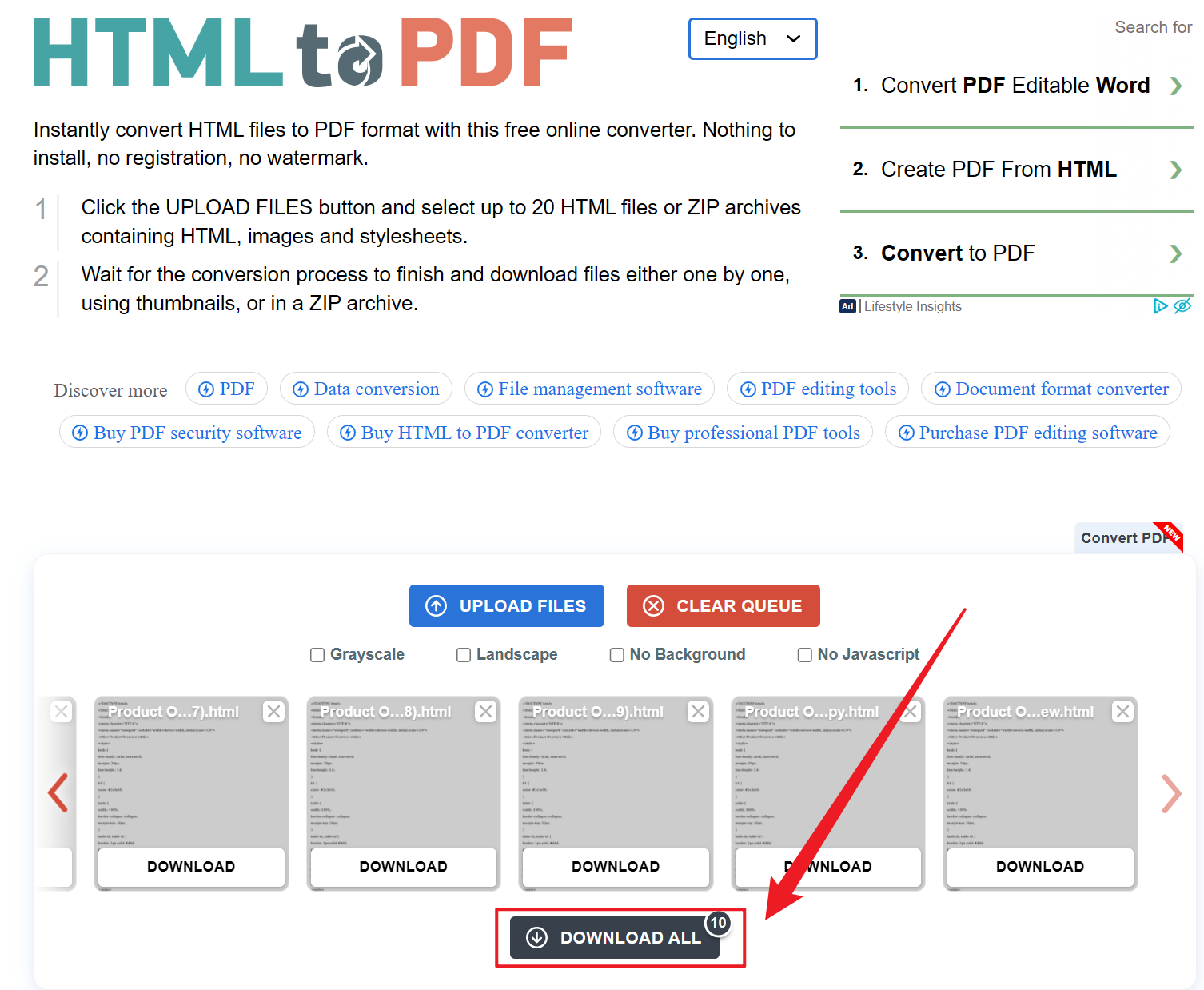 image-浏览器网页批量保存为 PDF 的方法,HTML 网页批量转 PDF 格式工具,HTML 网页代码另存为 PDF 文档技巧