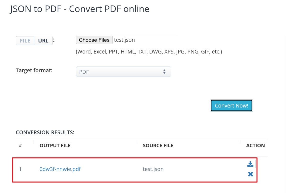 image-Json 文本批量轉為 PDF 格式,多個 Json 文件同時轉成 PDF 的方法,json 批量轉為 PDF 保持格式清晰的工具
