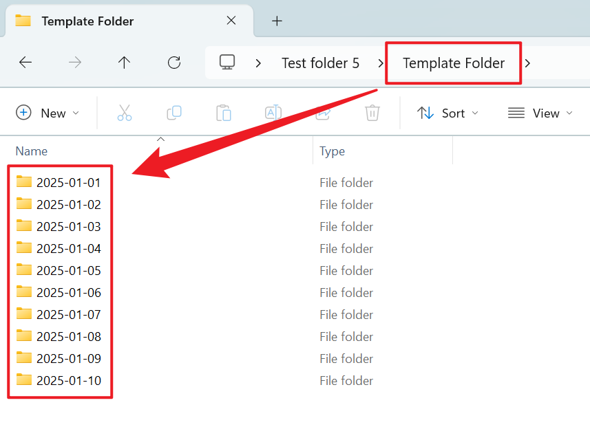 image-批量創建文件夾並同時複製文件的方法,批量重命名多個文件夾並保留內容,批量重命名文件夾並複製內部文件