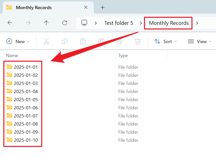 image-多個文件夾批量創建和重命名的方法,如何批量生成文件夾並自定義名稱,一次性新建多個文件夾並自動命名