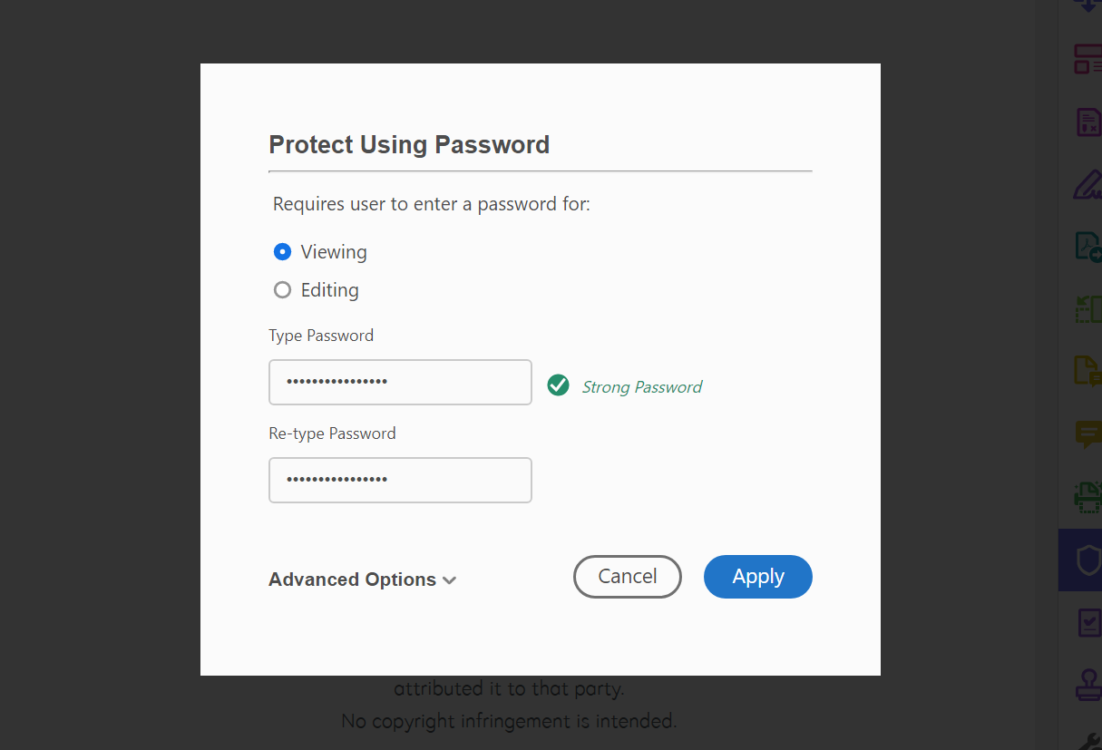 image-給pdf文件加密,pdf加密,pdf文件設置密碼
