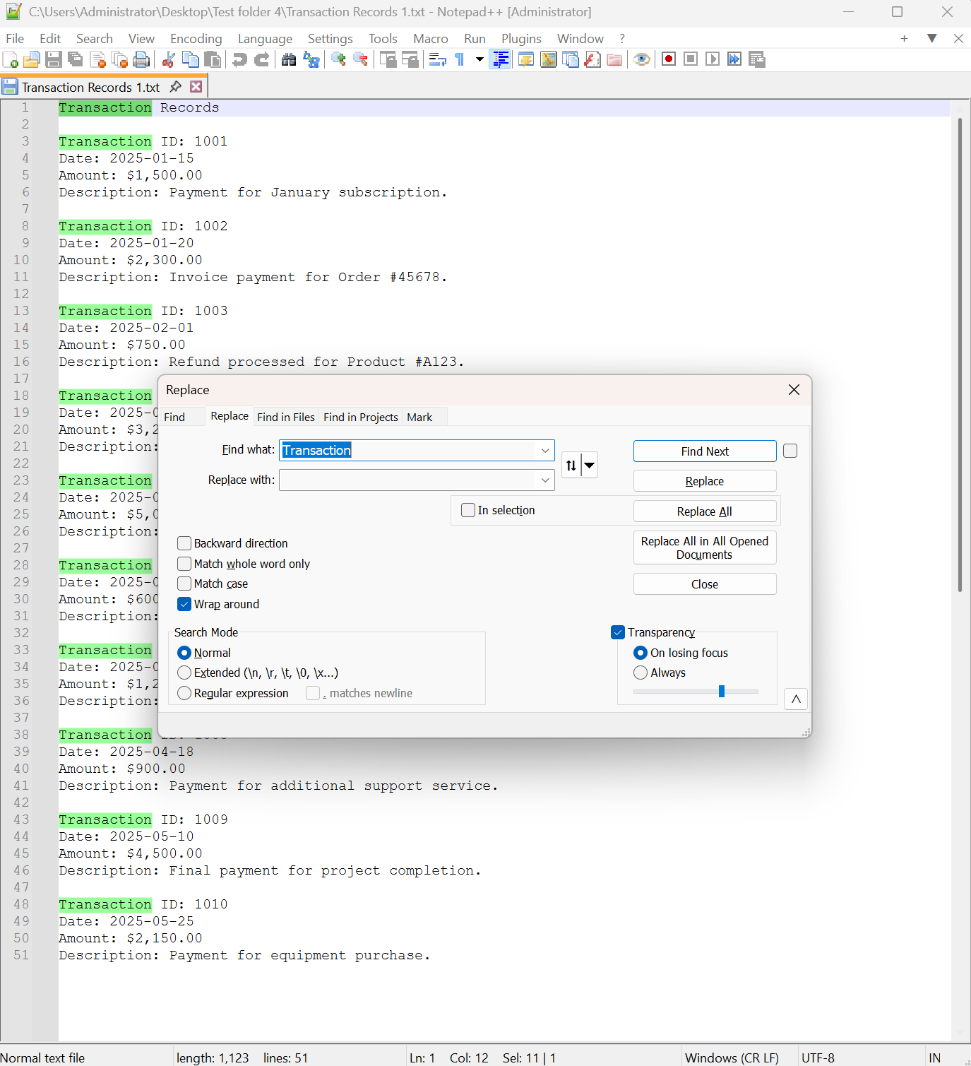 image-批量替换 TXT 日期,记事本日期批量替换,TXT 类似日期结构替换