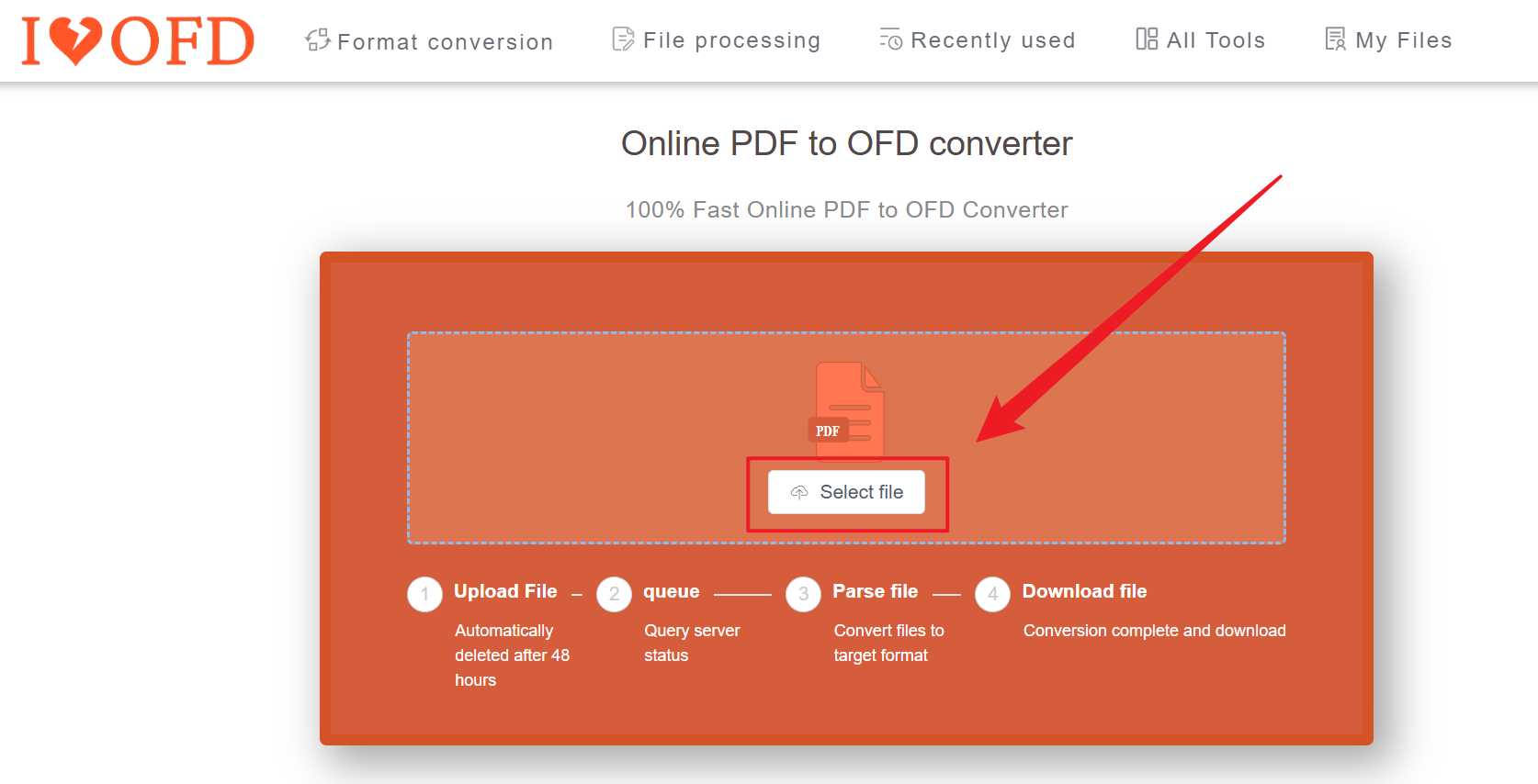 image-PDF 批量转为中国 OFD,多个 PDF 转为 OFD 文档,PDF 转 OFD 转换器