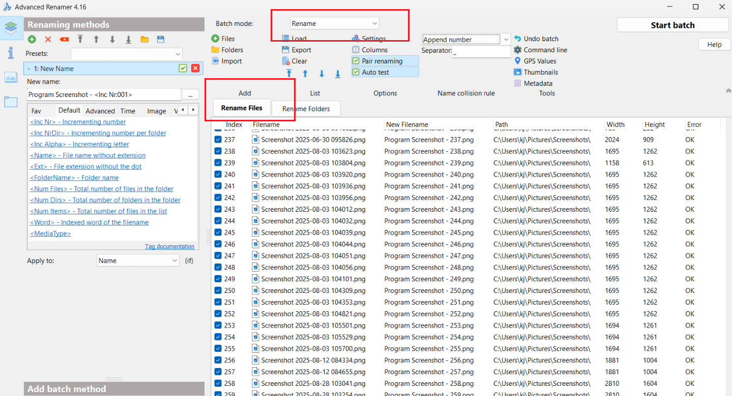image-批量替换文件夹名称关键字,重新命名一个文件夹名,文件夹名称关键字A替换B