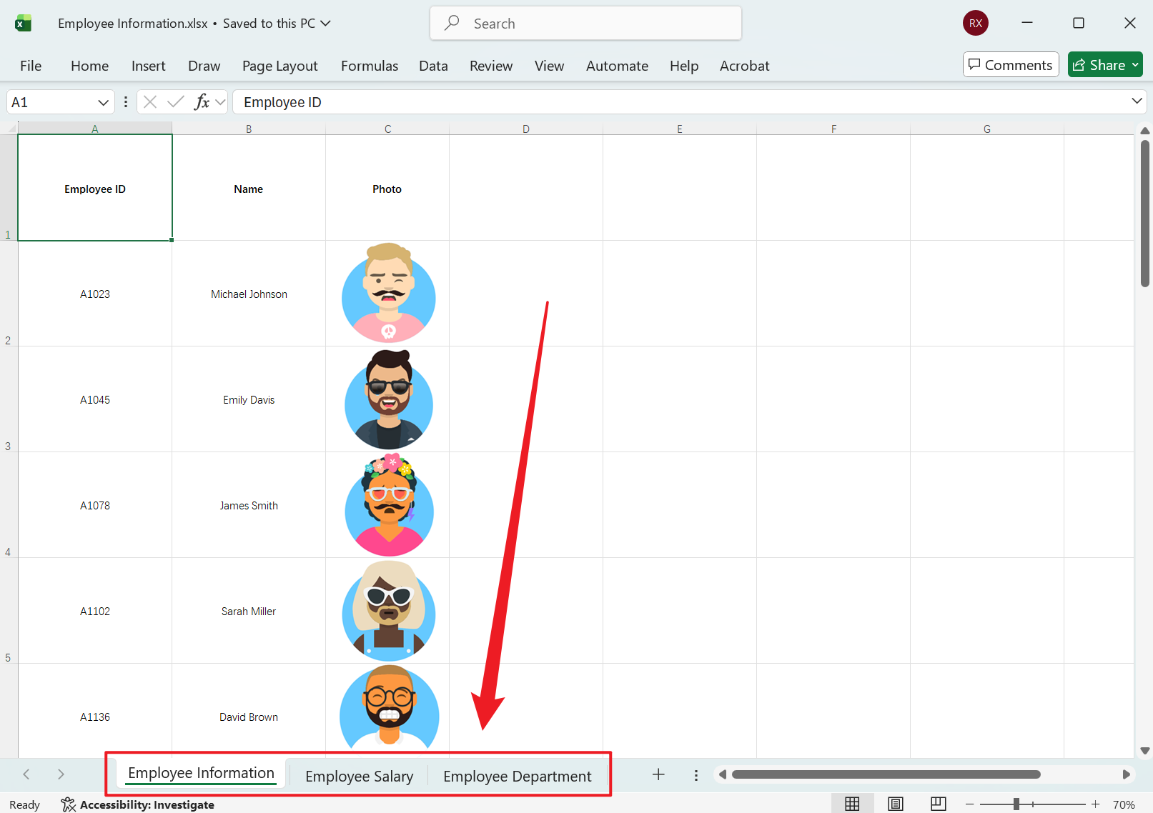 image-Excel 批量重命名 Sheet,Sheet 工作表批量修改名称,Excel 工作表名称批量替换