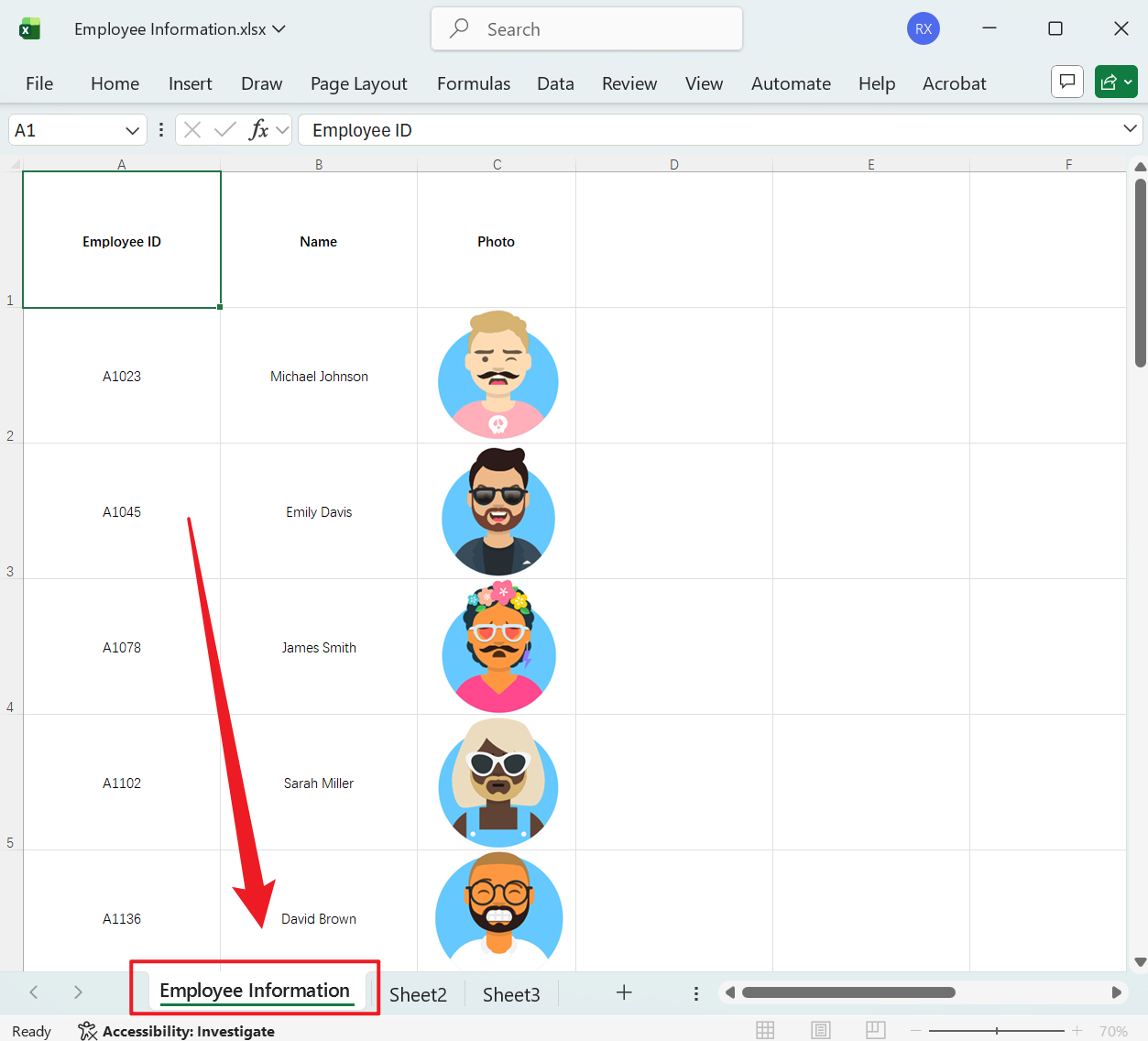 image-Excel 批量重命名 Sheet,Sheet 工作表批量修改名称,Excel 工作表名称批量替换
