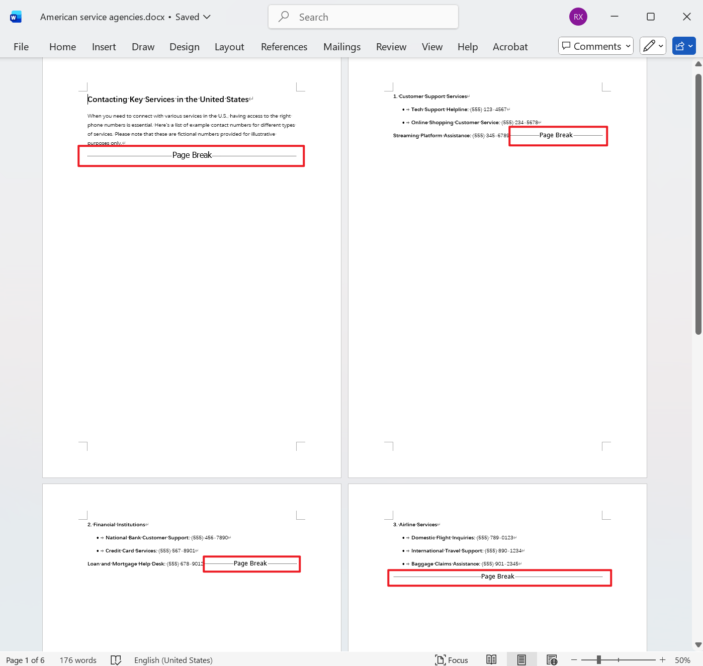 image-Word 批量將分節符替換為分頁符,Doc,docx 分節符轉分頁符,Word 查找替換工具