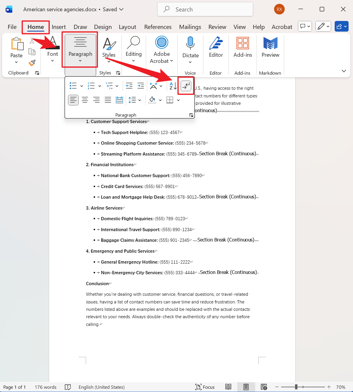 image-Word 批量將分節符替換為分頁符,Doc,docx 分節符轉分頁符,Word 查找替換工具