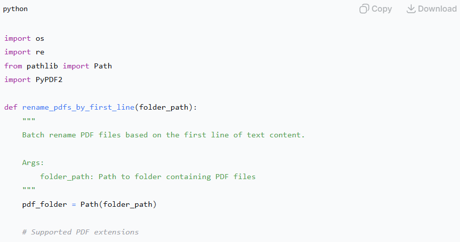 image-按第一行内容重命名PDF,PDF批量重命名,PDF批量按第一行文字改名