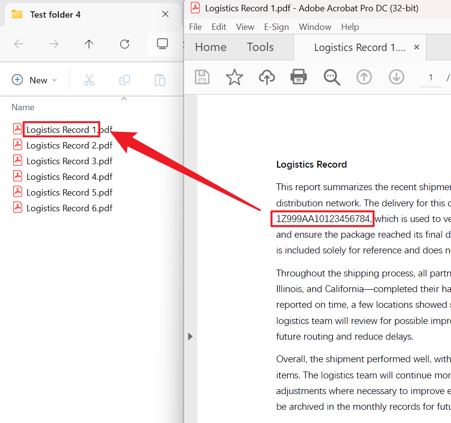 image-PDF 取文中內容重命名,PDF 批量重命名,PDF 批量按關鍵字修改文件名稱