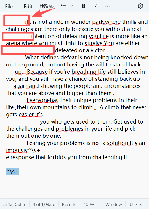 image-删除记事本每行开头空格,txt每行前面的空白怎么去掉,批量删除每行开头的空白