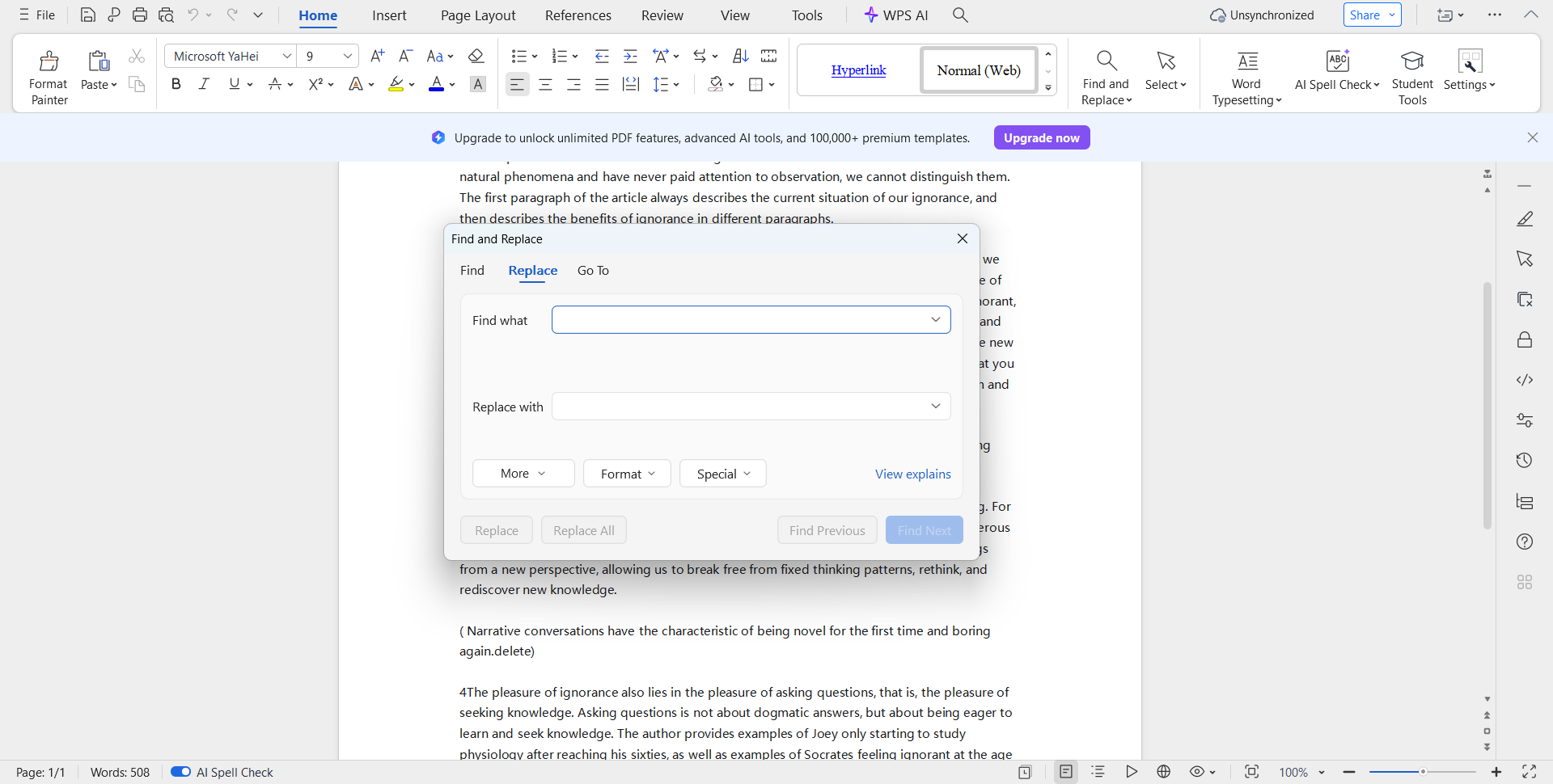 image-批量刪除含關鍵詞的段落,怎麼刪掉帶關鍵詞的段落,刪除帶關鍵字的段落