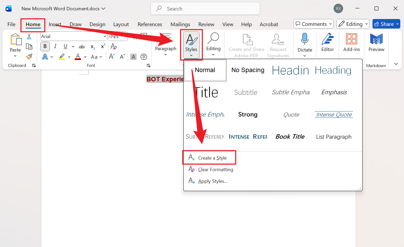 image-Word 第一行标题批量修改样式,Word 批量统一标题样式,Doc,Docx 批量设置标题样式
