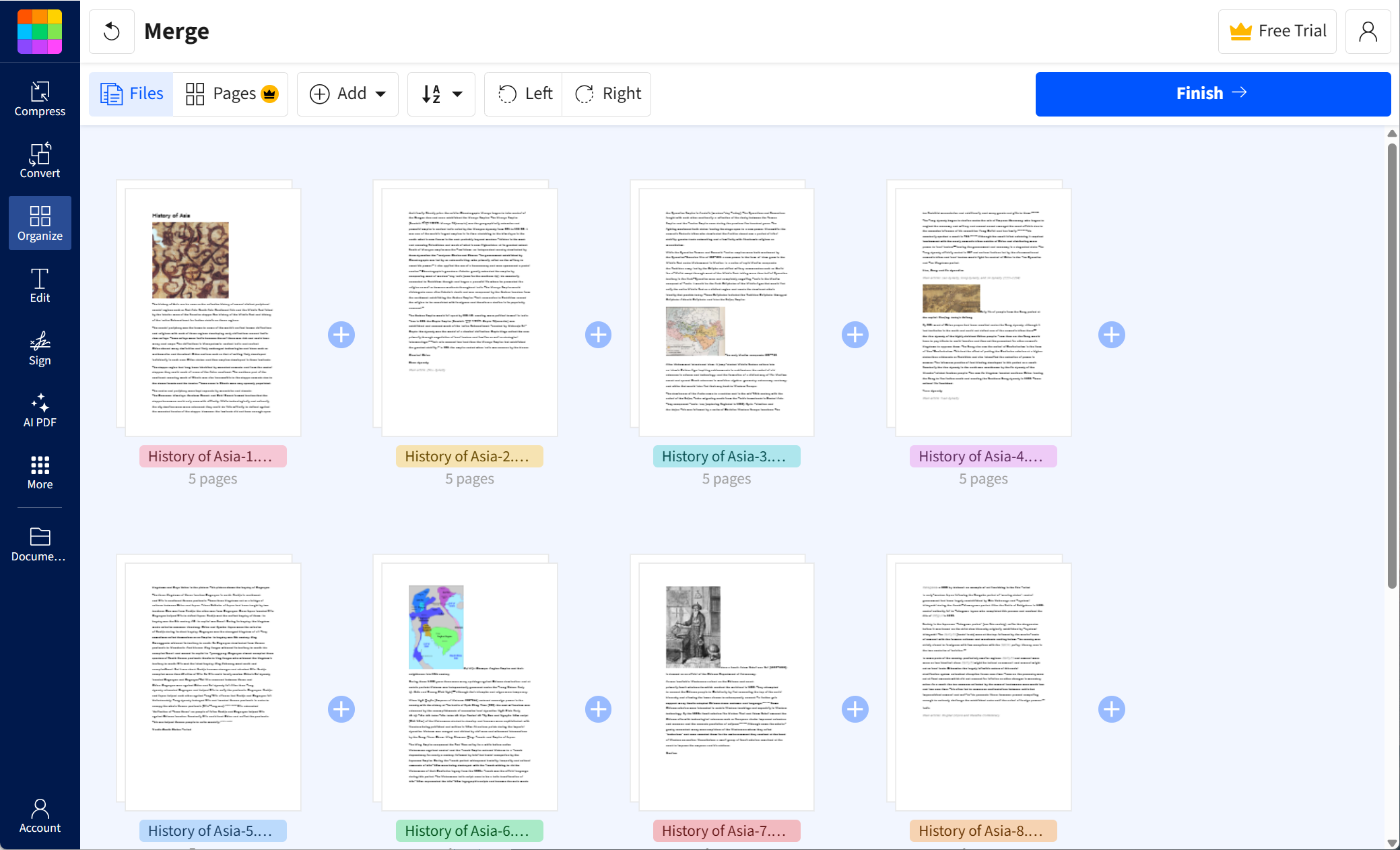 image-PDF 批量合并为一个文件,PDF 批量合并工具,多个 PDF 合并技巧