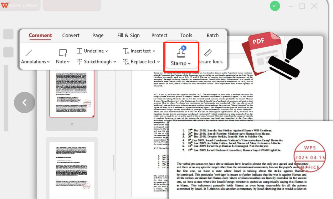 image-PDF批量添加电子水印,PDF文档最后一页批量加盖印章,PDF添加印章