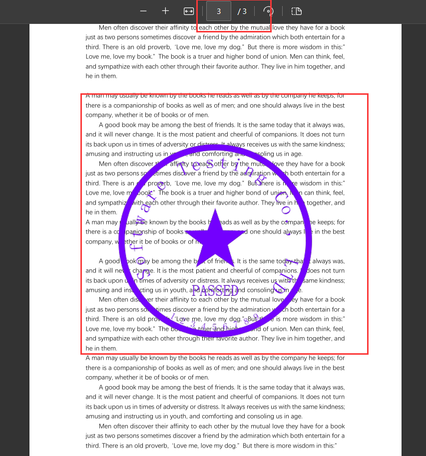 image-PDF批量添加电子水印,PDF文档最后一页批量加盖印章,PDF添加印章