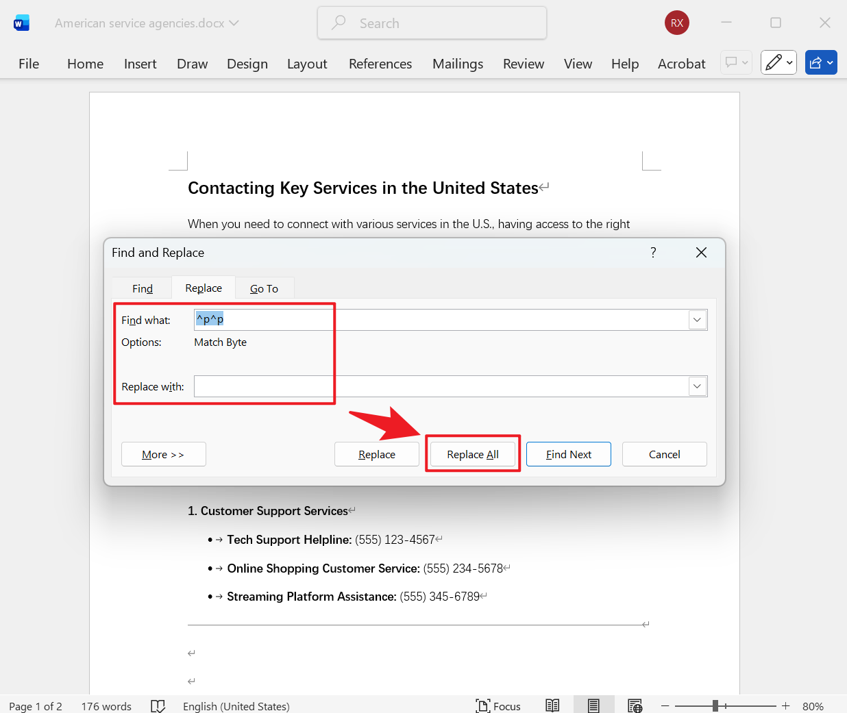 image-Word 批量刪除空白內容,Doc,docx 文件批量清空空白行,Word 刪除空白工具