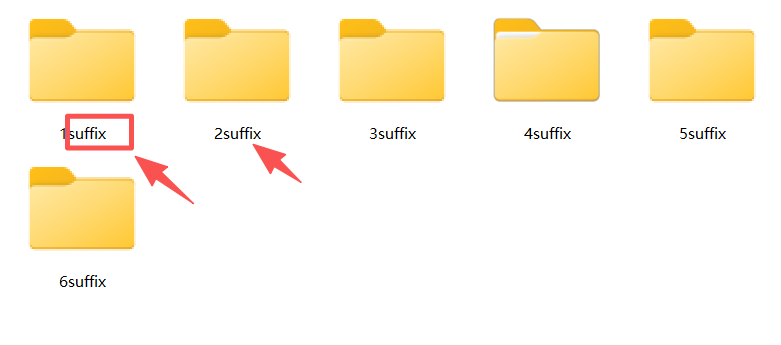 image-文件夹名添加后缀,怎么给文件夹名批量加后缀,给文件夹名称右边加字