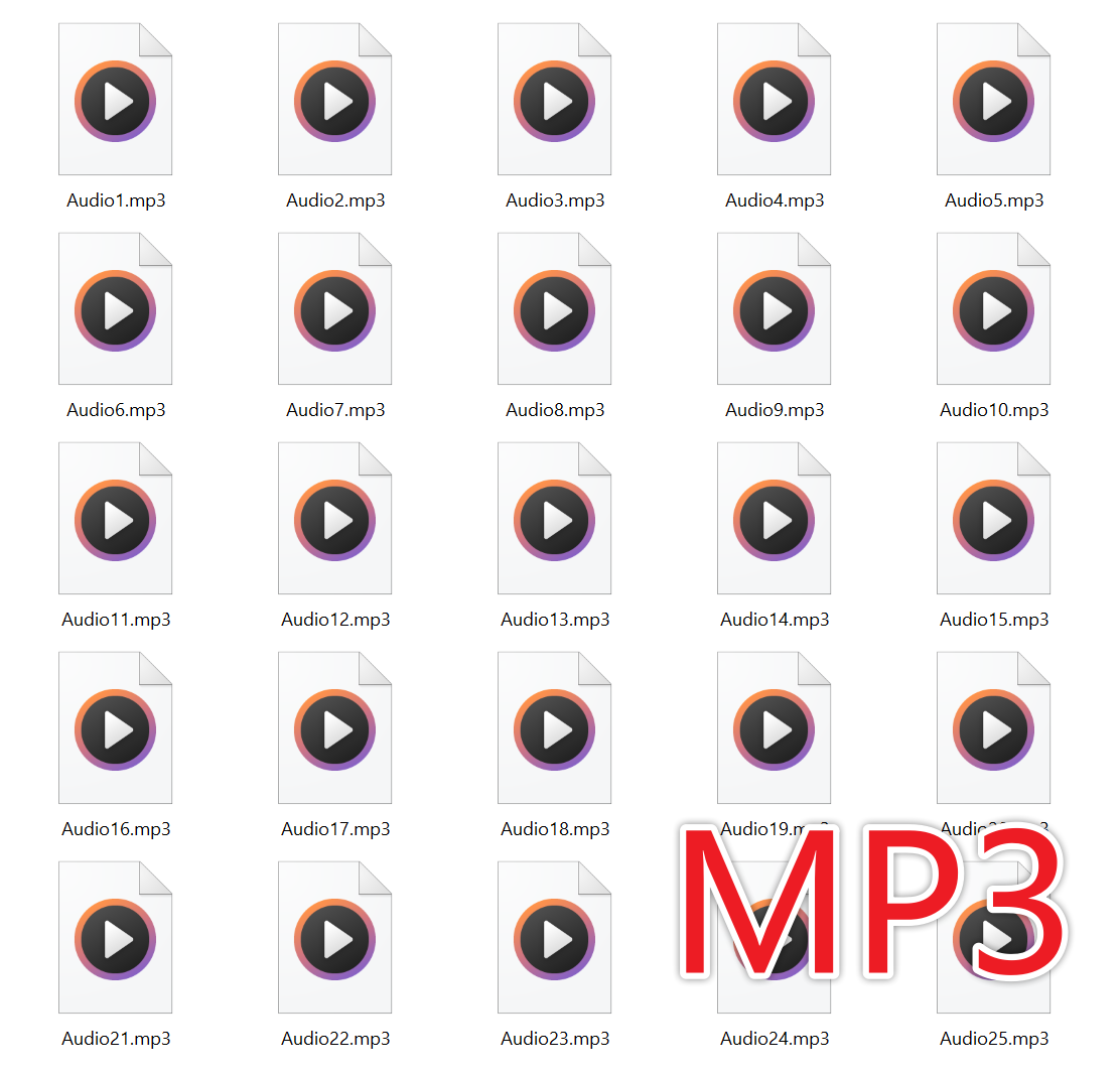 image-MP3 批量轉 M4A,音頻格式轉換工具,音頻批量轉換為 M4A 文件