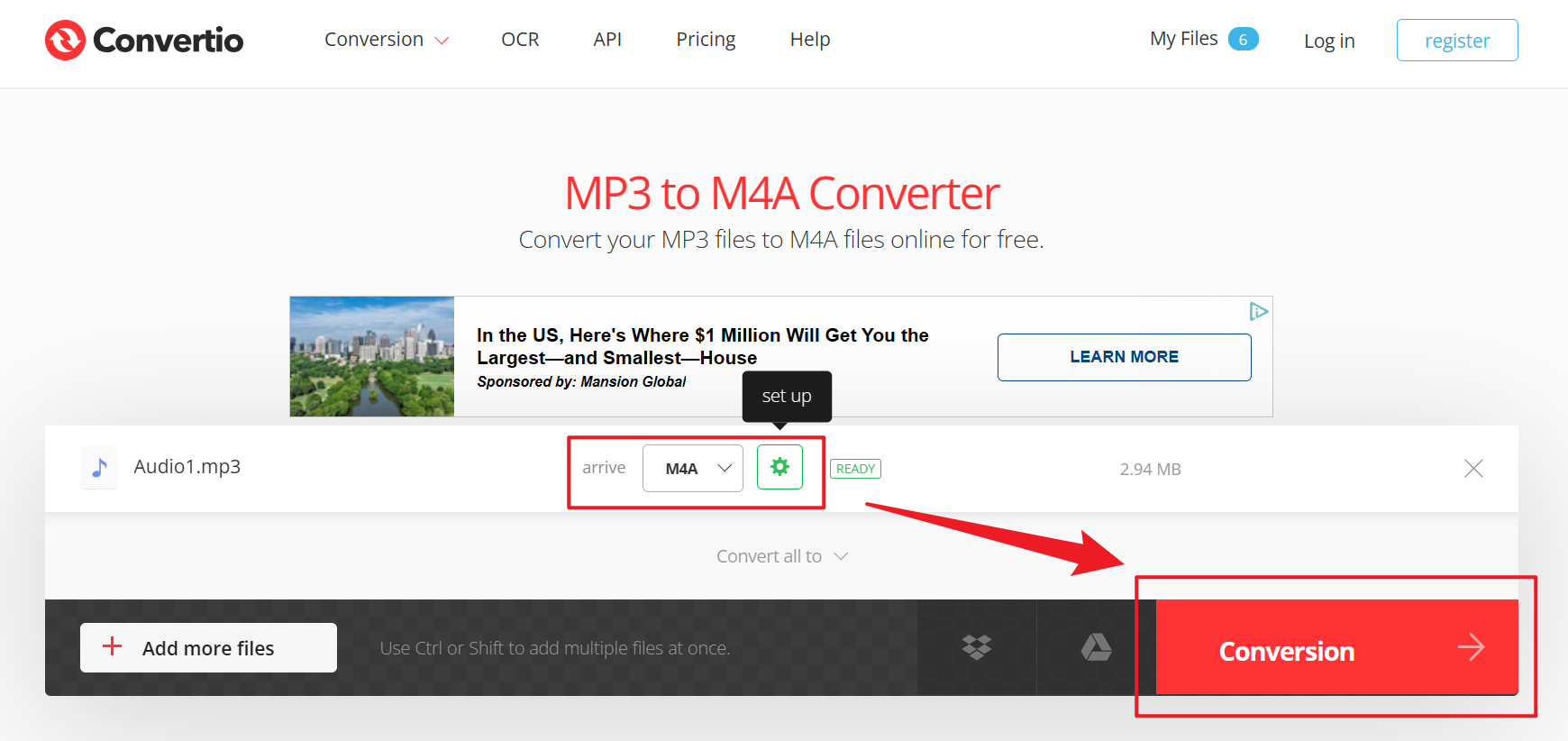 image-MP3 批量轉 M4A,音頻格式轉換工具,音頻批量轉換為 M4A 文件