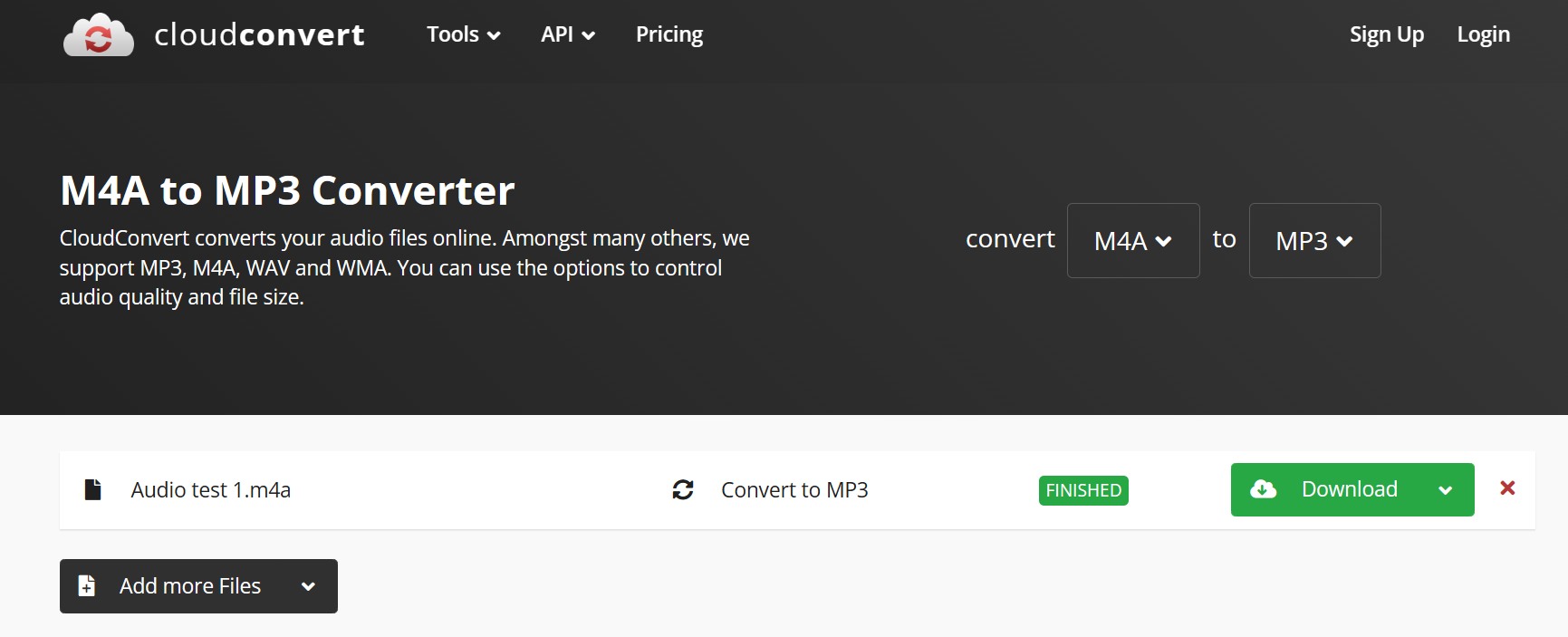 image-音频格式批量转换工具,M4A 批量转 MP3,音频文件批量转为 MP3 格式