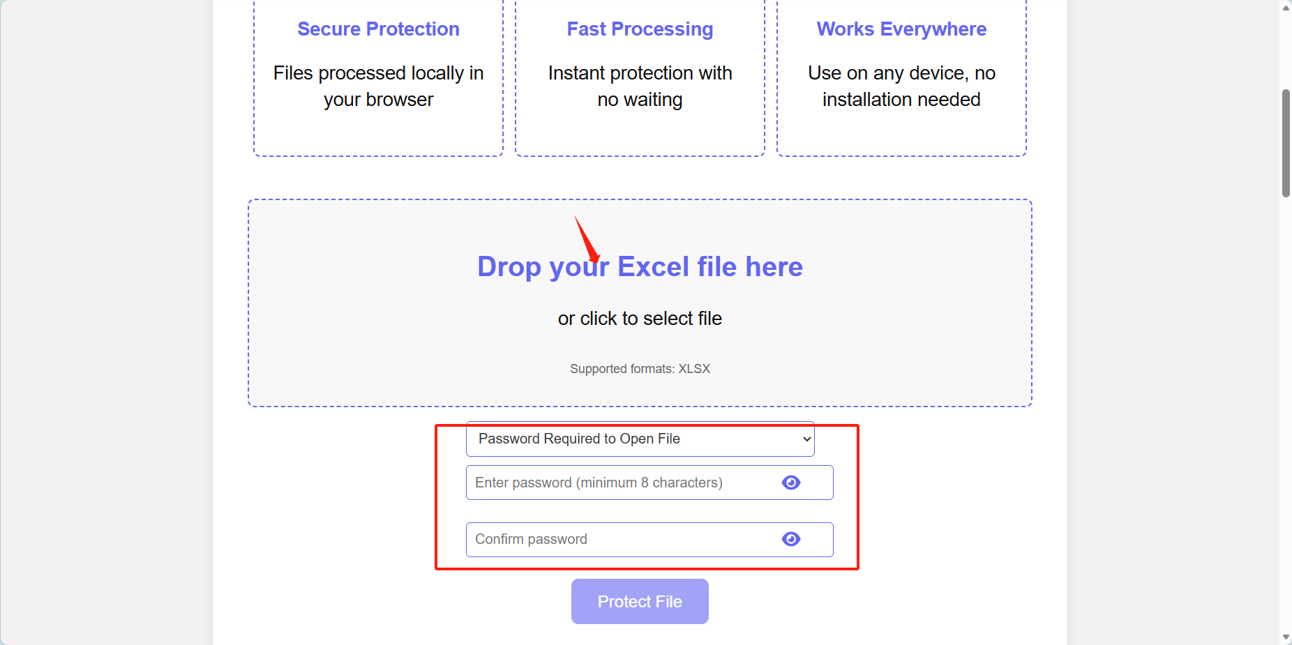 image-批量給Excel加打開密碼,Excel批量加密工具,excel文件批量設密碼