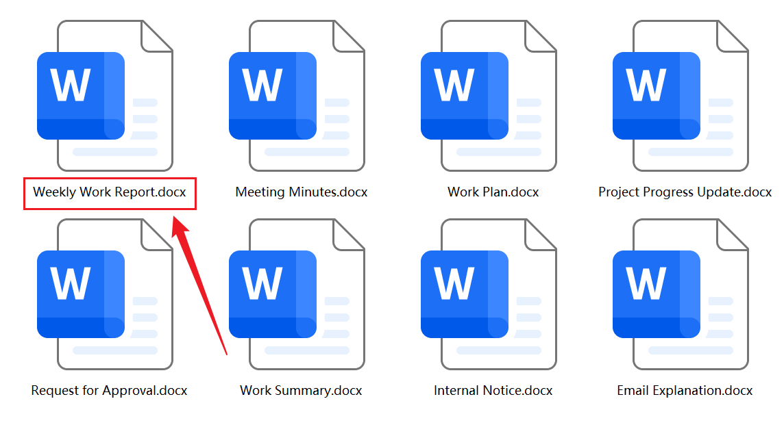 image-Word批量重命名,word自動命名,Word文檔批量改名