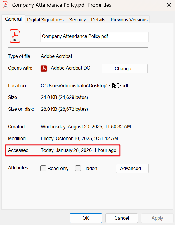 image-PDF 文件屬性修改,批量修改 PDF 訪問時間,PDF 元數據時間修改