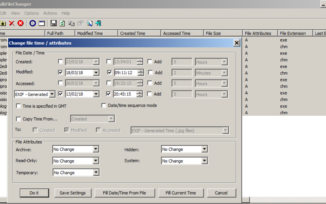 image-批量修改文件时间,文件属性时间批量更改,元数据时间修改设置