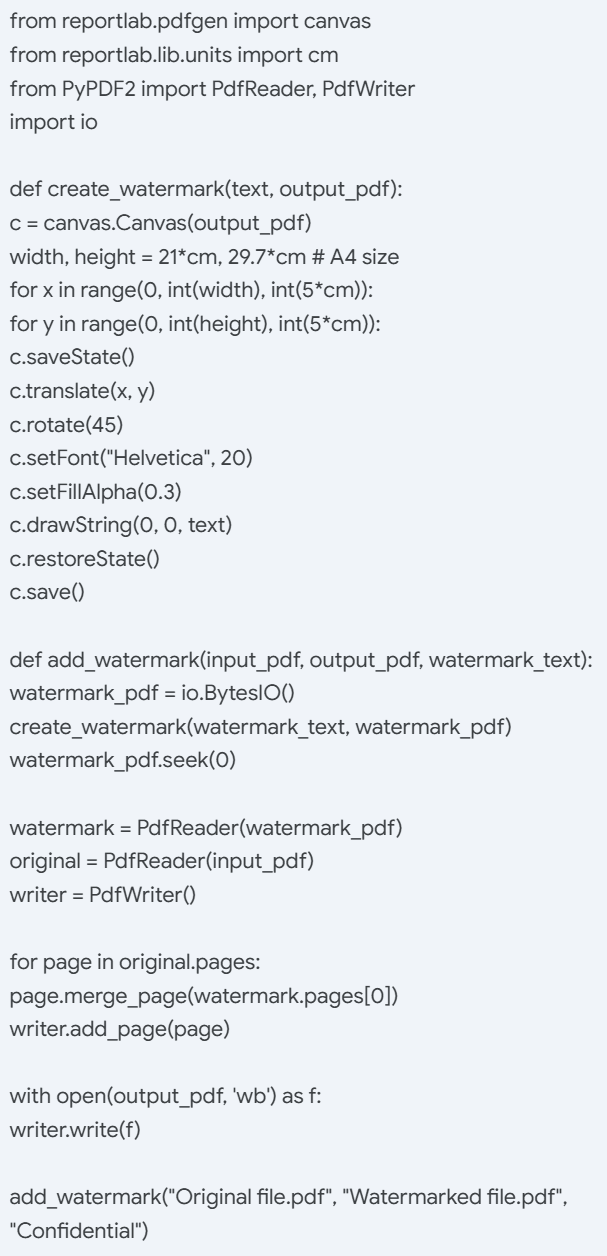 image-PDF 添加文字水印,PDF 加水印工,PDF 水印添加方法