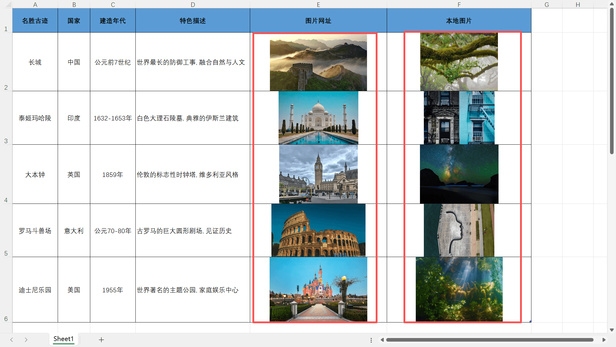 image-Excel把鏈接顯示為圖片,Excel圖片鏈接轉成圖片,表格裏的鍊接轉為圖片