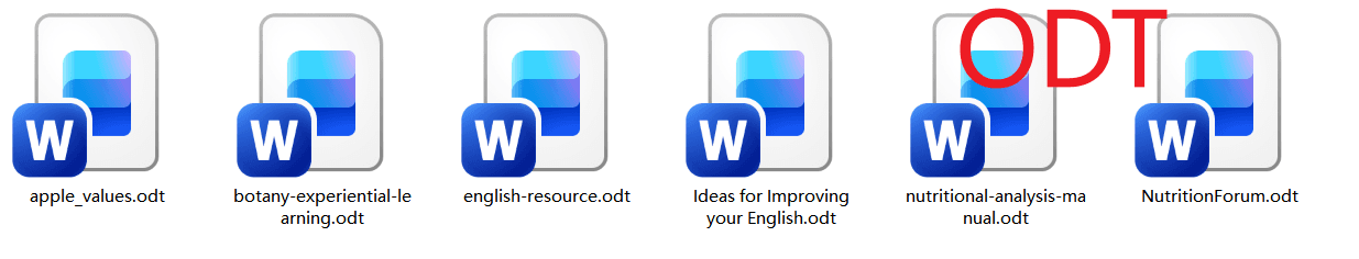 image-批量将Word文件转换为ODT格式,Word转ODT,docx转Odt