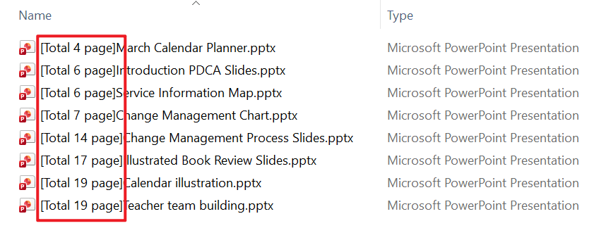 image-批量修改PPT文件名,PPT文件名添加总页数,批量重命名pptx文件