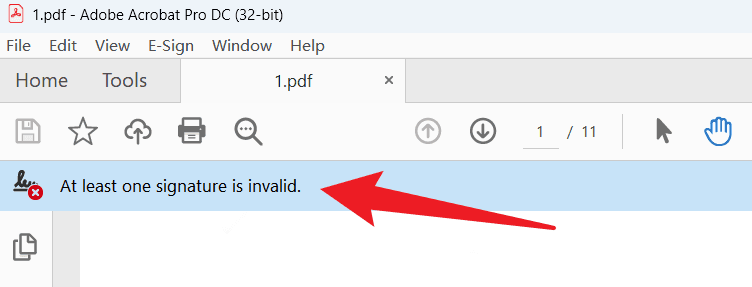 image-批量刪除PDF簽名驗證邏輯,刪除PDF至少一個簽名是無效的提示,PDF數字簽名提示去除