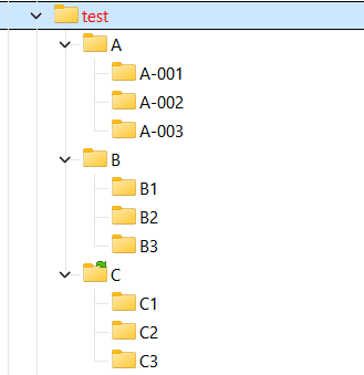 image-根据模板文件夹批量创建文件夹,批量生成文件夹,保留文件夹结构复制,办公软件批量处理文件