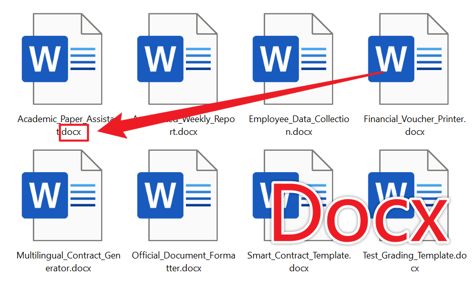 image-Word转Dotm,批量转换dotm,docx转dotm