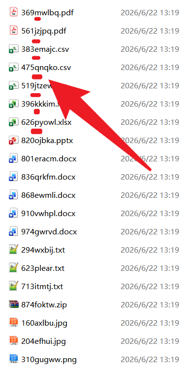 image-PDF按首字母分类,Word Excel批量整理,按文件名英文字母归类
