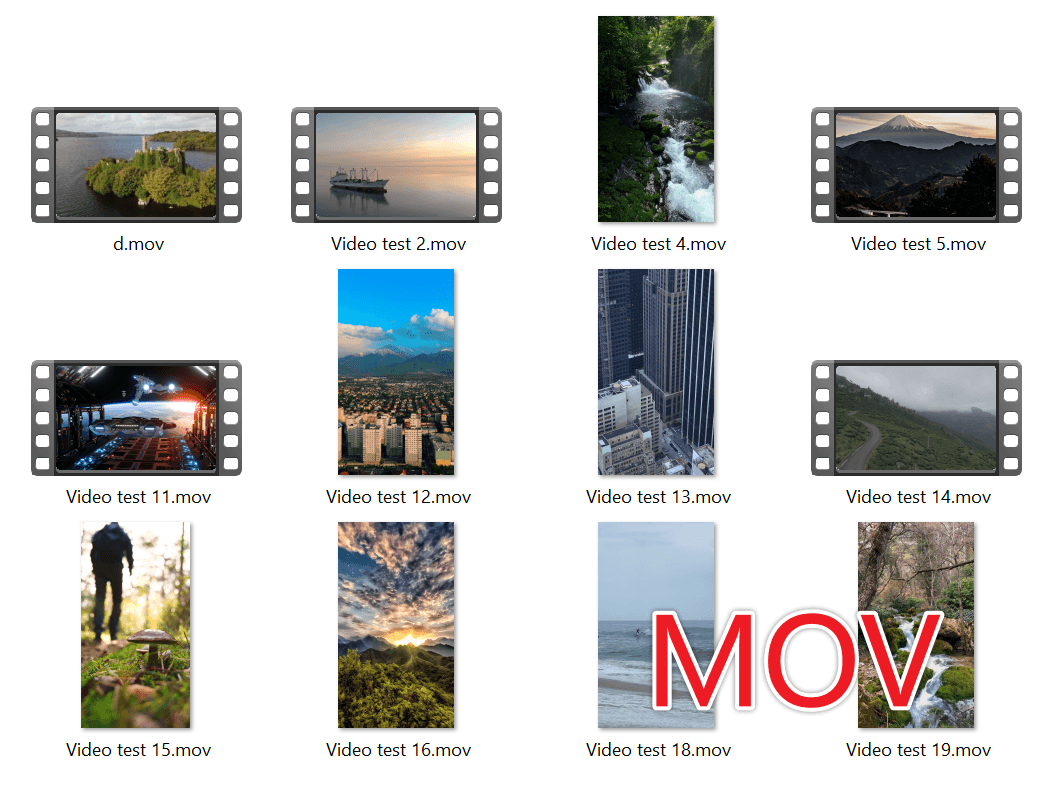 image-MP4批量转MOV,AVI批量转MOV,混合视频格式转MOV,文件夹视频转MOV