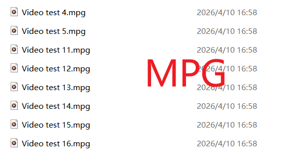 image-批量视频转MPEG,MP4转MPG,视频格式批量转换,MPEG格式转换工具