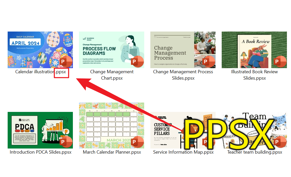 image-PPTX批量另存为PPSX,课件转PPSX,PPT批量处理工具