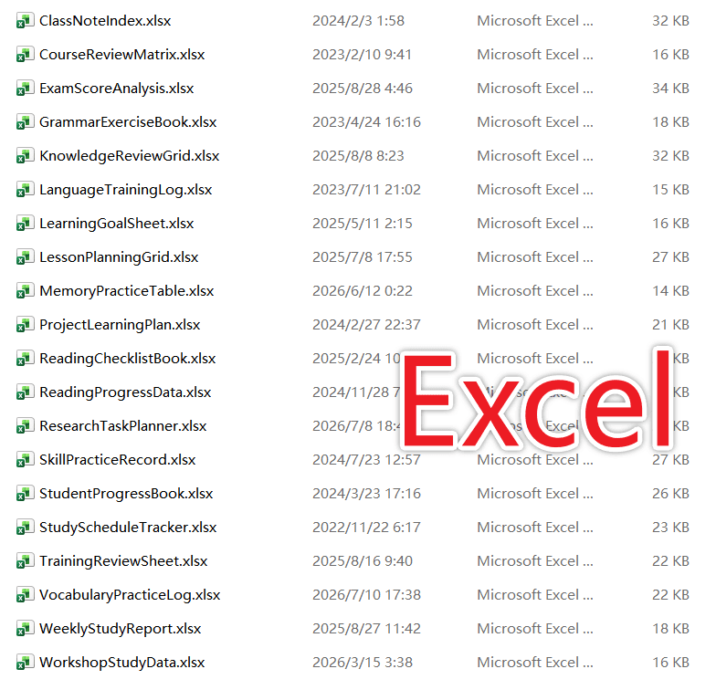 image-xlsx檔案目錄清單,大量匯出Excel檔案路徑,Excel中繼資料統計,工作表數量匯總