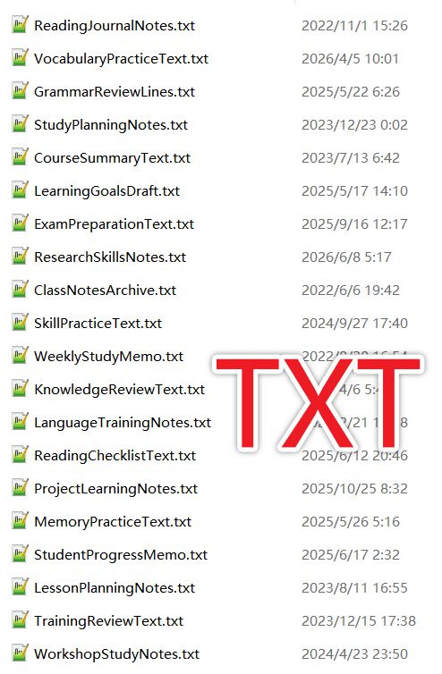 image-TXT文件行数统计,批量查看文本编码,txt文件清单导出Excel